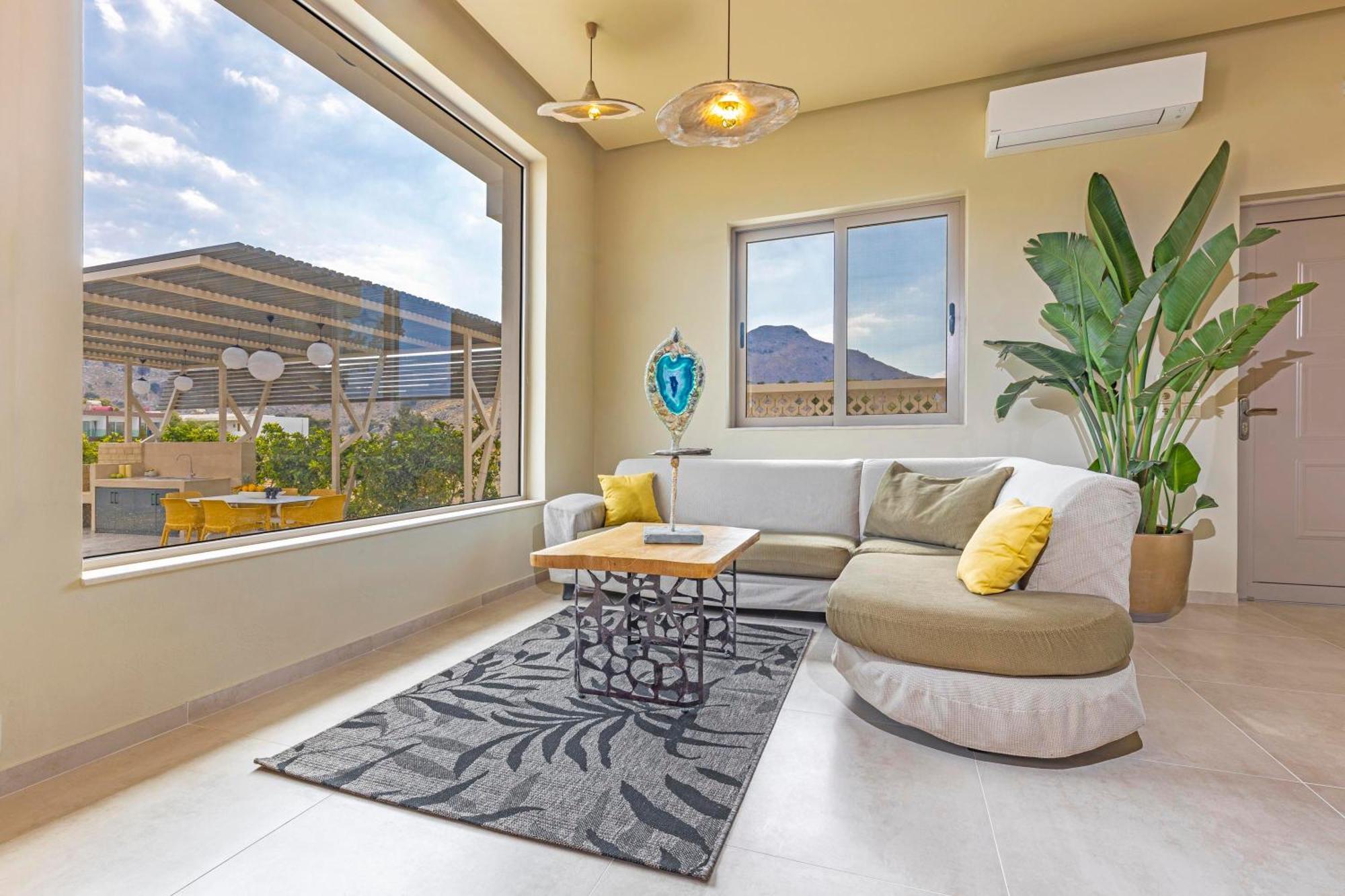 Gaia Blue Villa Kolymbia Ngoại thất bức ảnh
