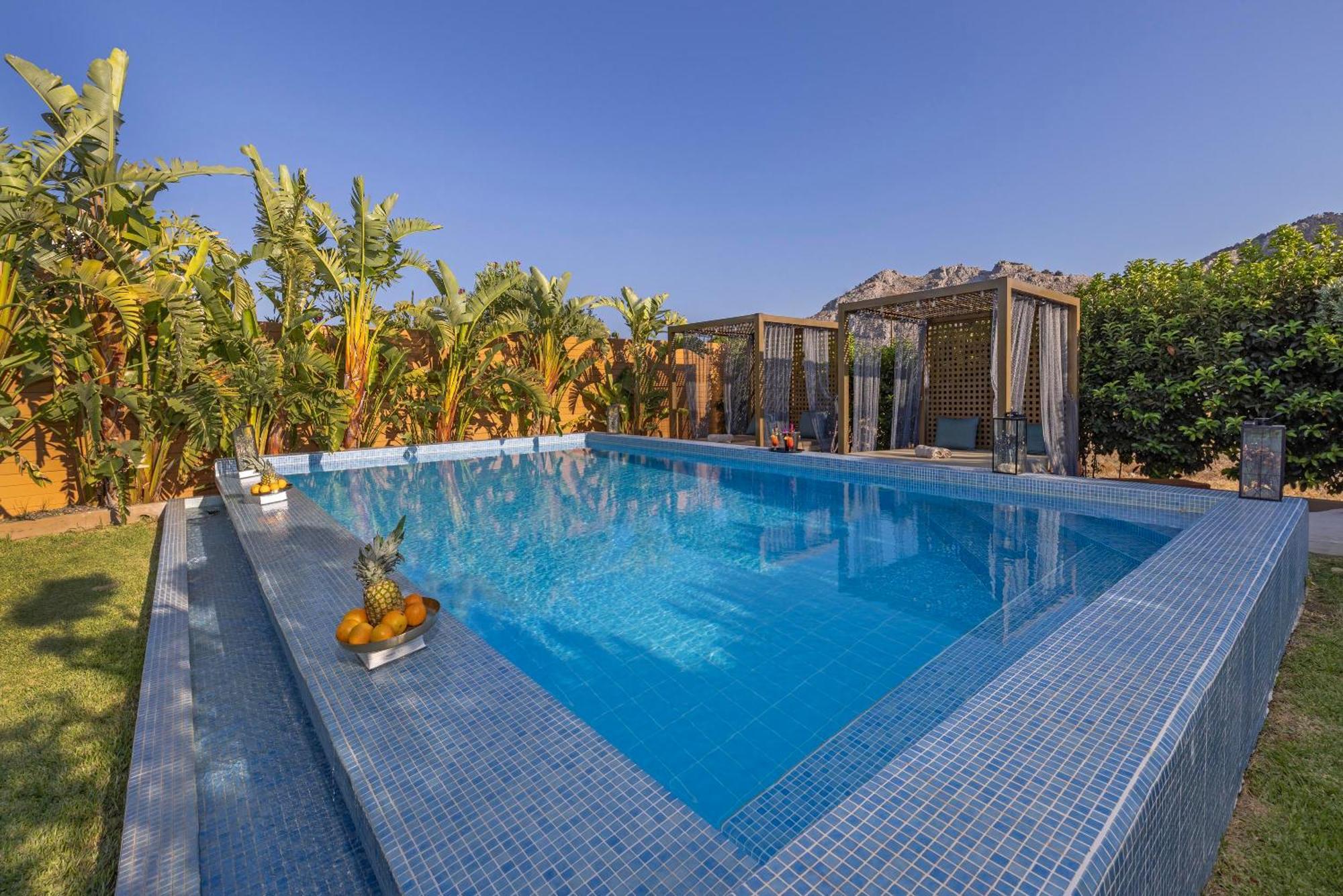 Gaia Blue Villa Kolymbia Ngoại thất bức ảnh
